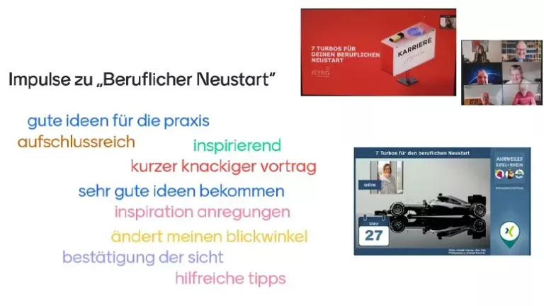 Read more about the article Nachbericht XING Inspire „7 Turbos für den beruflichen Neustart“ am 27.03.2023